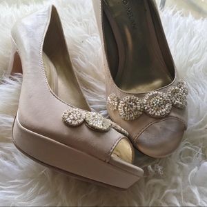 Antonio Melanie Embellished Platform Heel